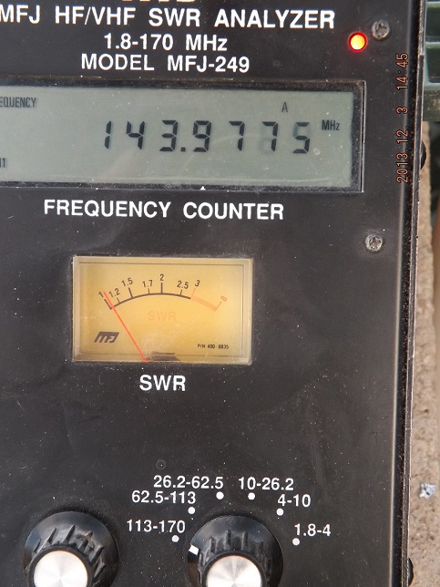 KG7GTE 2 Meter Slim Jim Antenna Project from Arizona