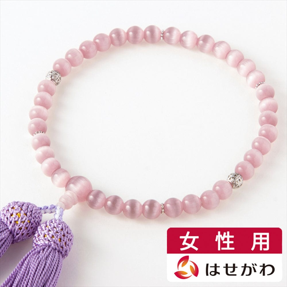 数珠 たまのお キャッツアイ 真鍮透かし 藤 | お仏壇のはせがわ公式通販