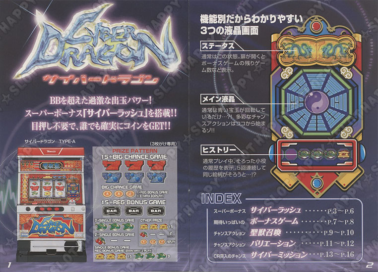 名機列伝『サイバードラゴン』 HAPPPY☆SLOT ハッピー☆スロット公式