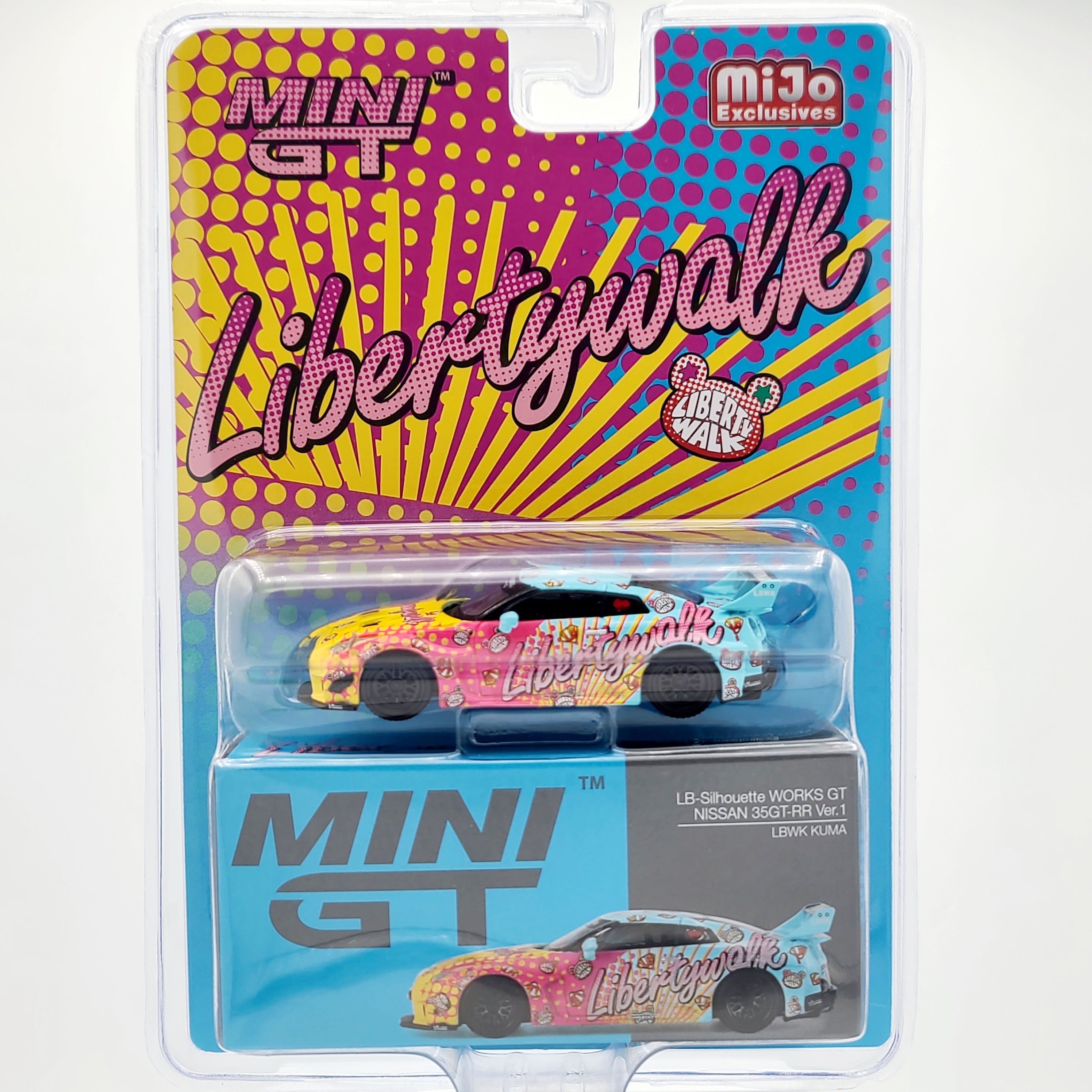 Mini GT LB-Silhouette Works GT Nissan 35GT-RR Ver. 1 LBW KUMA - 1:64 s