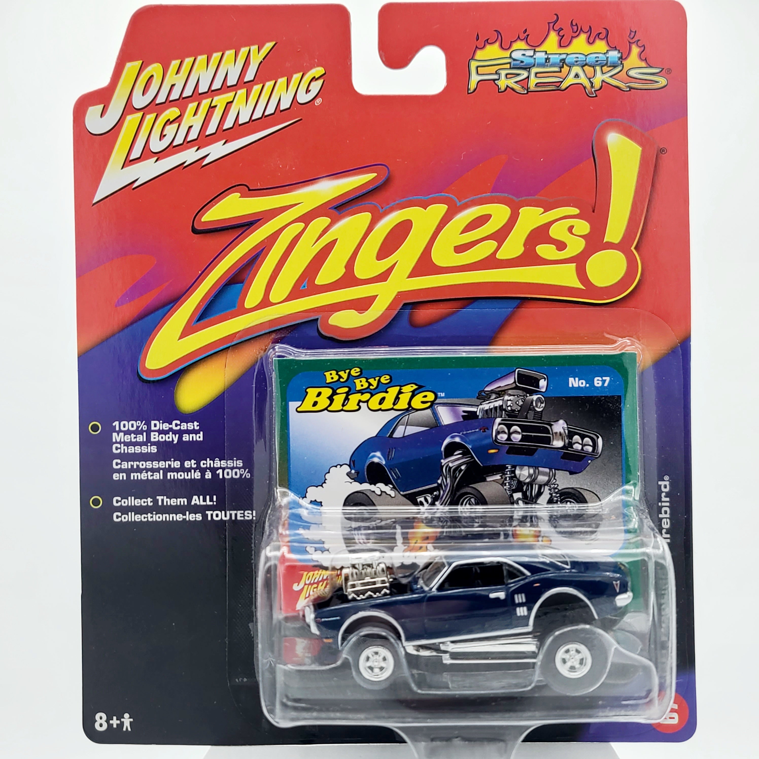 Johnny Lightning '68 Pontiac Firebird - 1:64, Zingers (2006 Street Fre