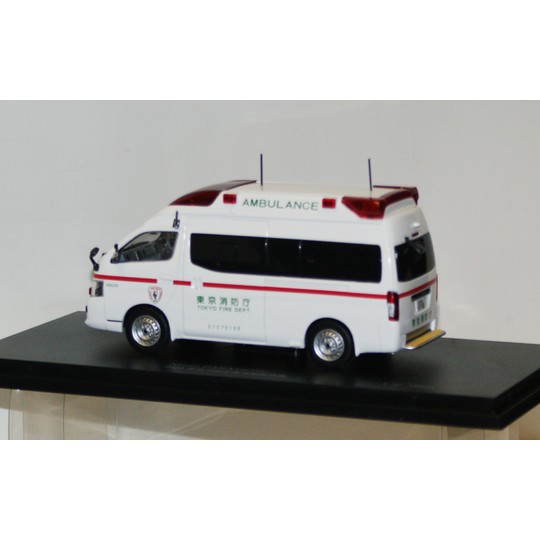 CAR-NEL】1/43 日産 パラメディック 2020 東京消防庁高規格救急車 ダイ