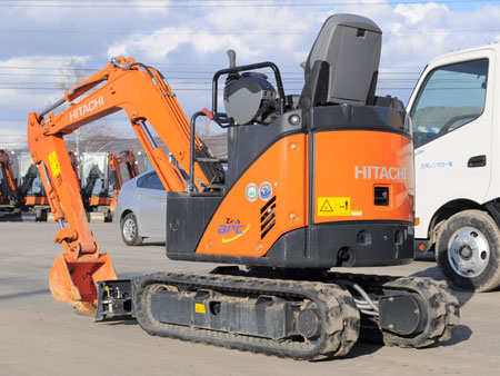 建設機械リース バックホー ZX17