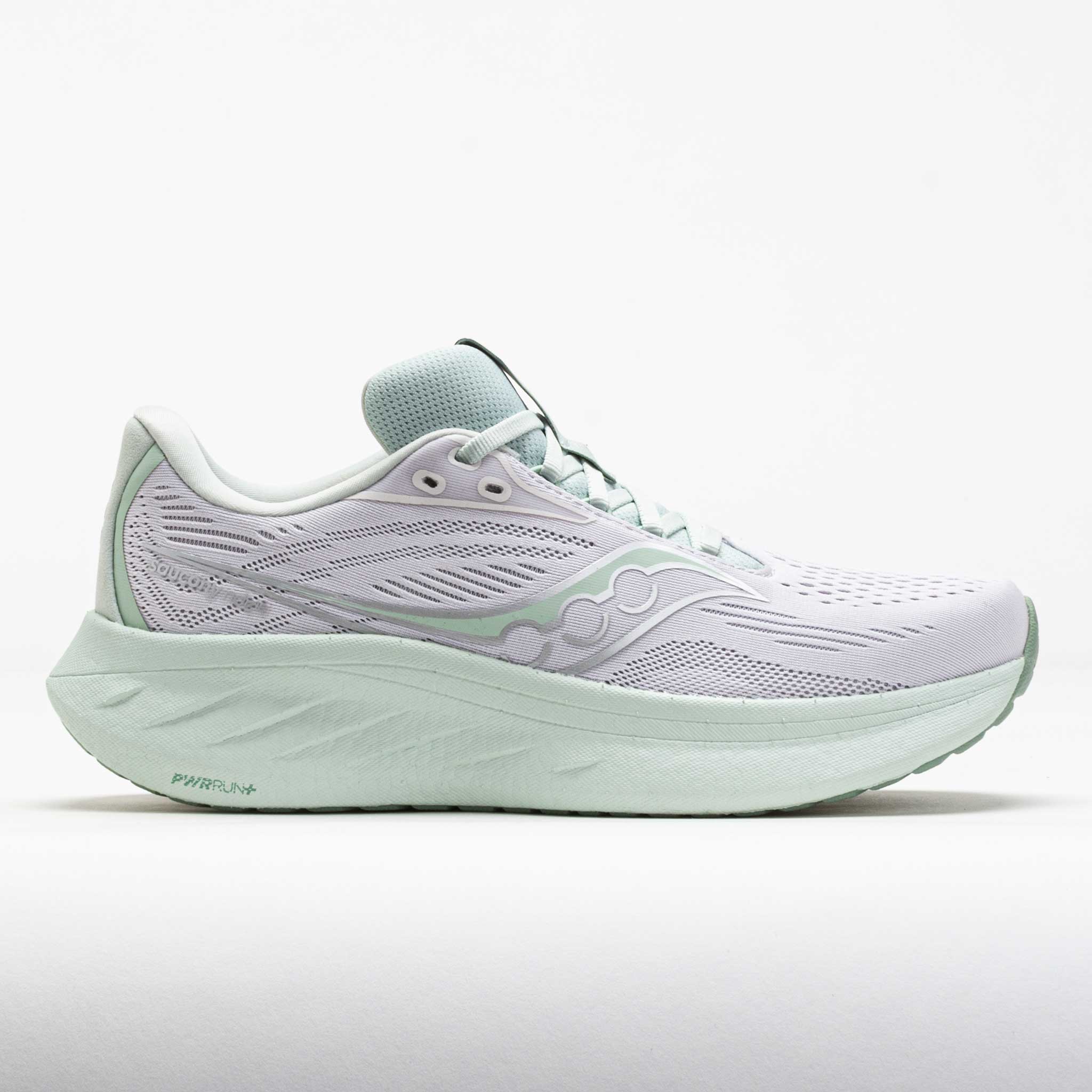 Saucony Ride 18 Women's Fog/Mist – Holabird Sports