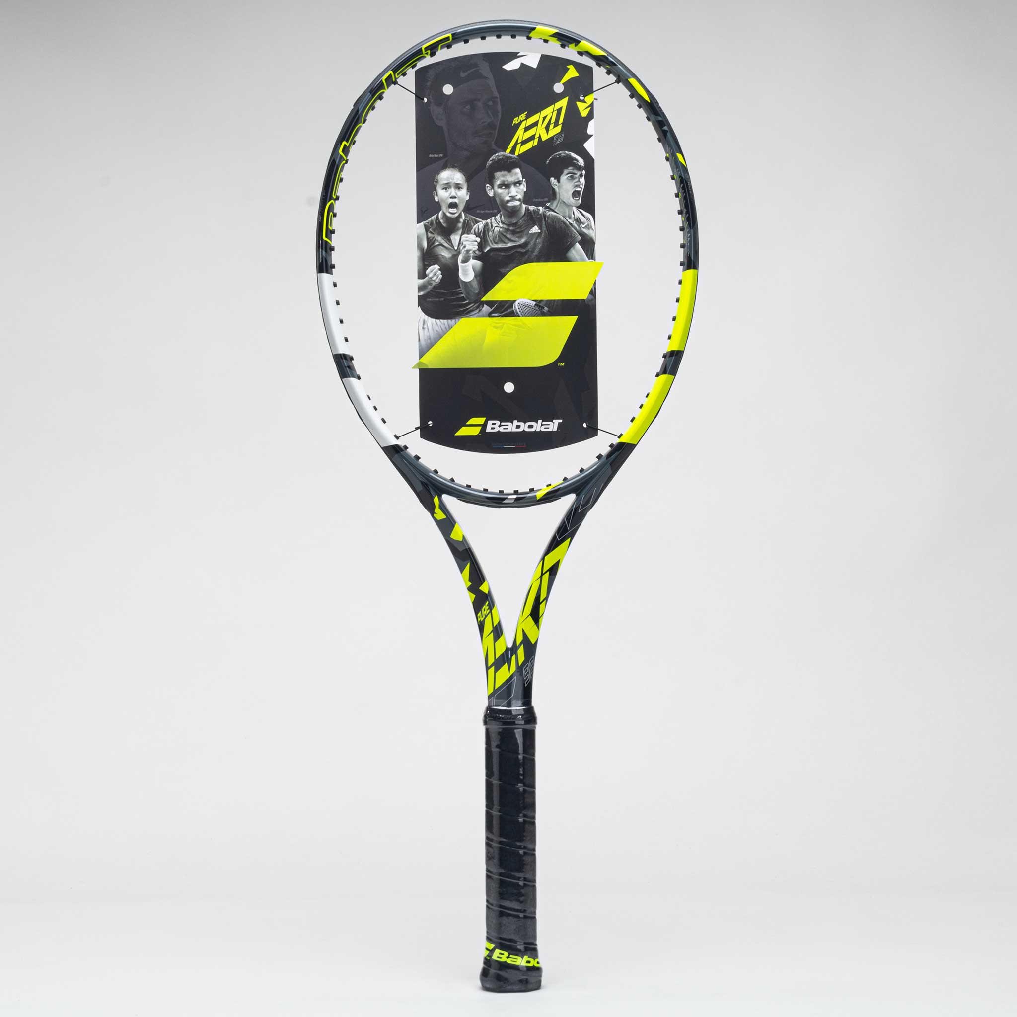 Babolat Pure Aero 黒/黄 BabolaT テニスラケット 黒⁄黄色 BabolaT