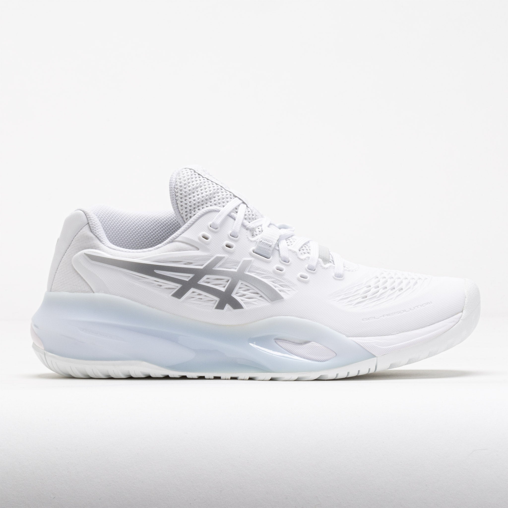 ASICS GEL-Resolution X Women's White/Pure Silver – Holabird Sports