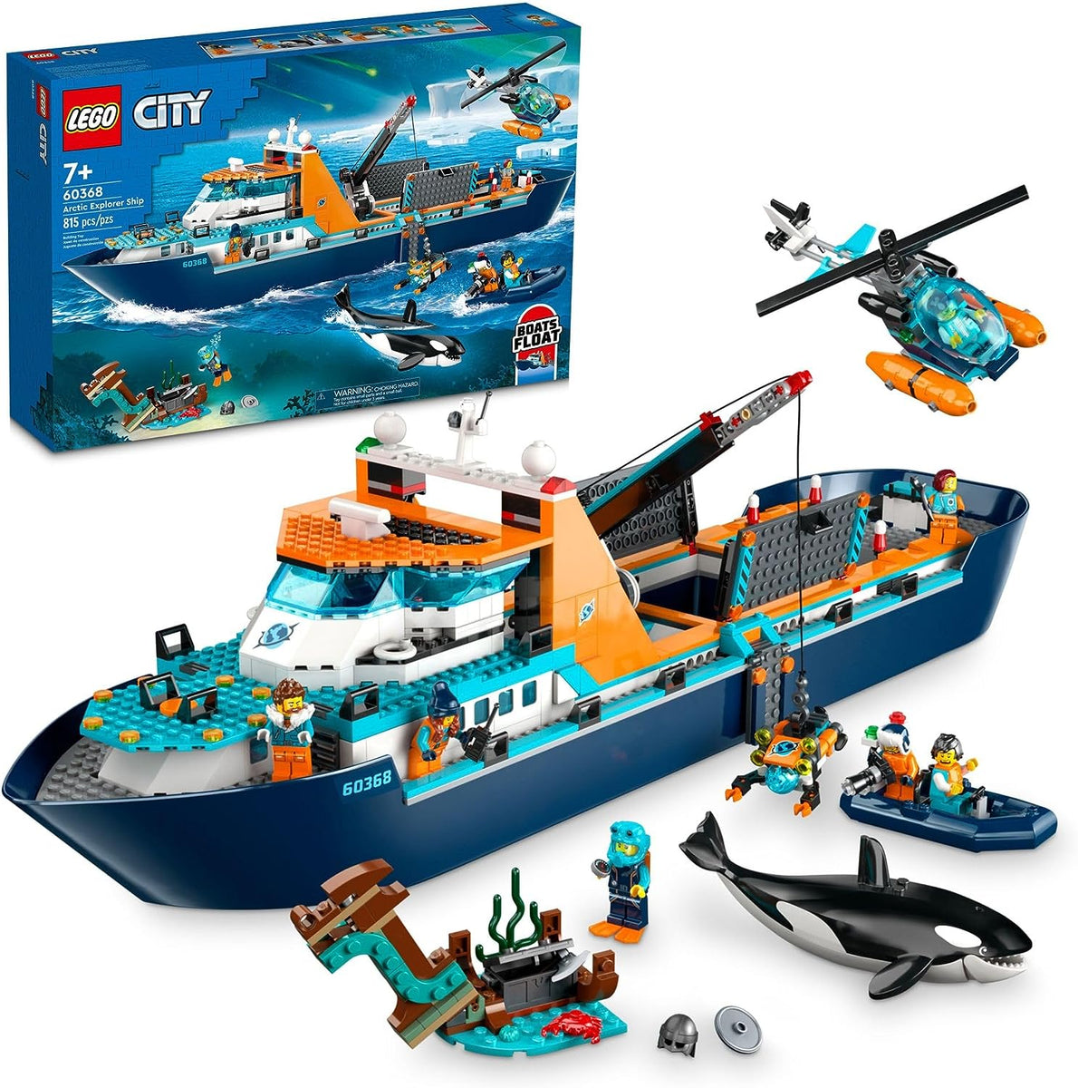 Lego 60368 - City Arctic Explorer Ship – HUZZAH! Toys