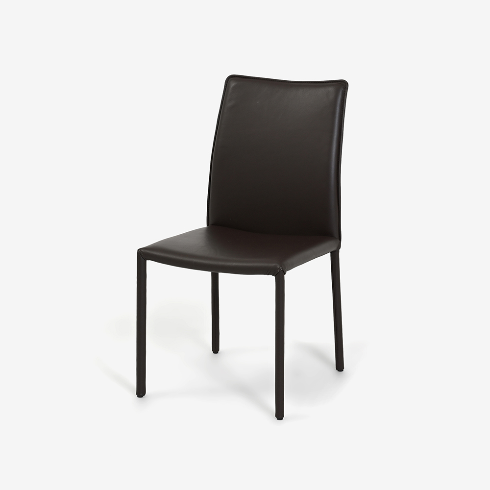 ダイニングチェア「ルッソ」革ダークブラウン色 | 【公式】大塚家具