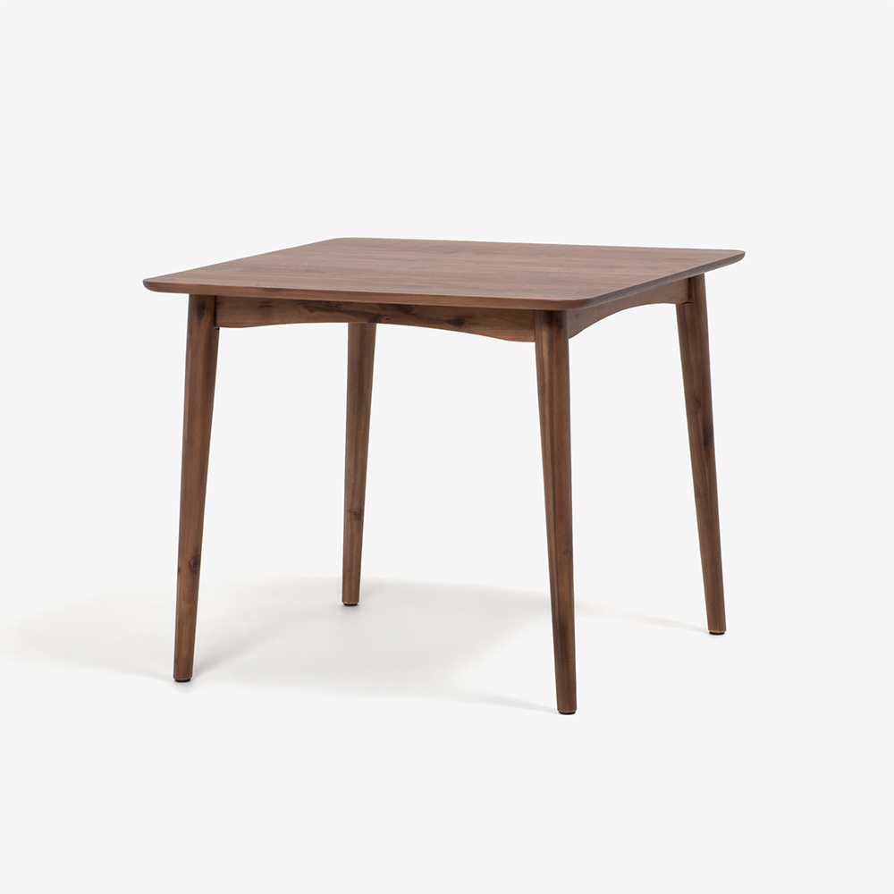 ダイニングテーブル「シネマ2」 正方形 幅85cm ウォールナット材
