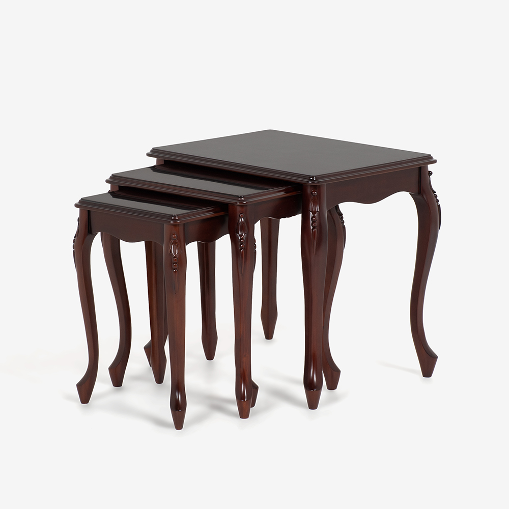 ネストテーブル「グレース」マホガニー材 | 【公式】大塚家具