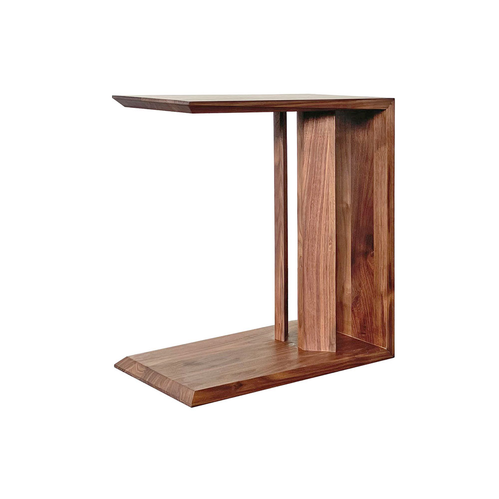 サイドテーブル「プリメラ」ウォールナット材 WN(ウォールナット)色