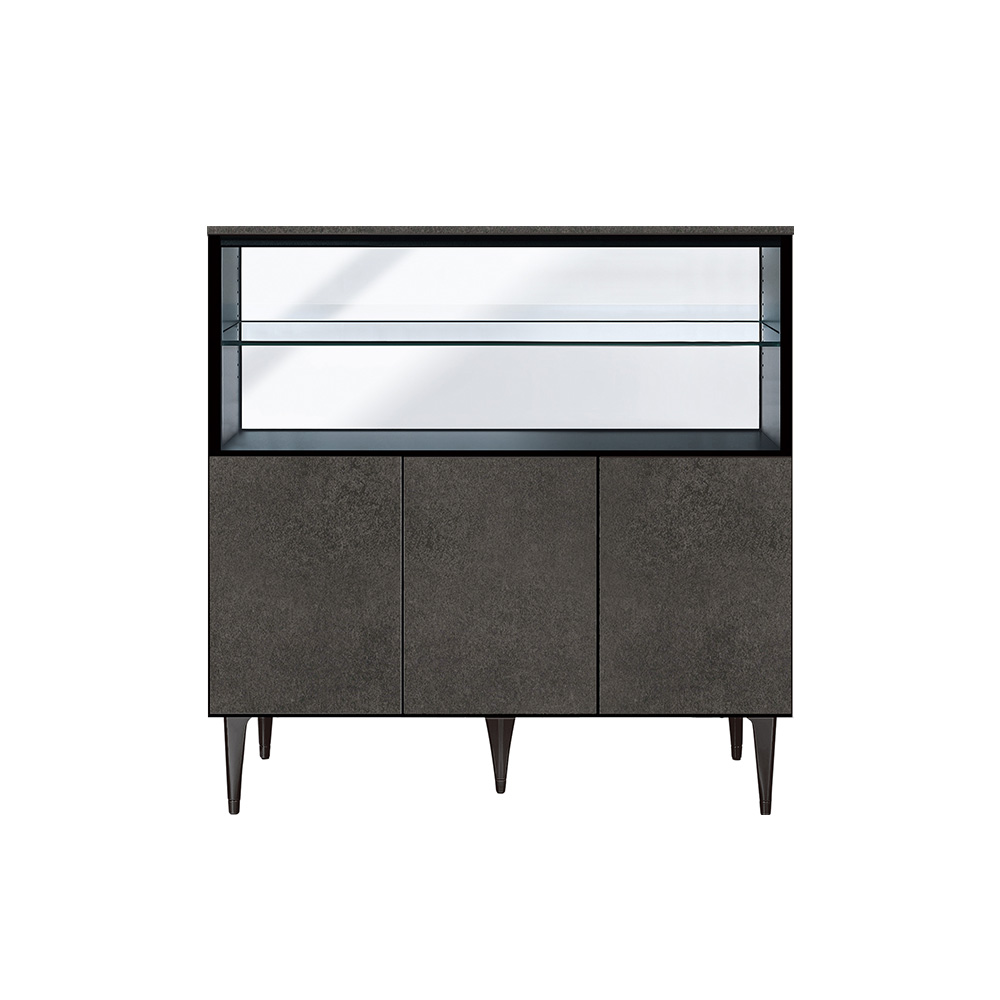 AYANO（綾野製作所）サイドボード「ゼノ ノワール ZL-90AO」幅90cm 全6