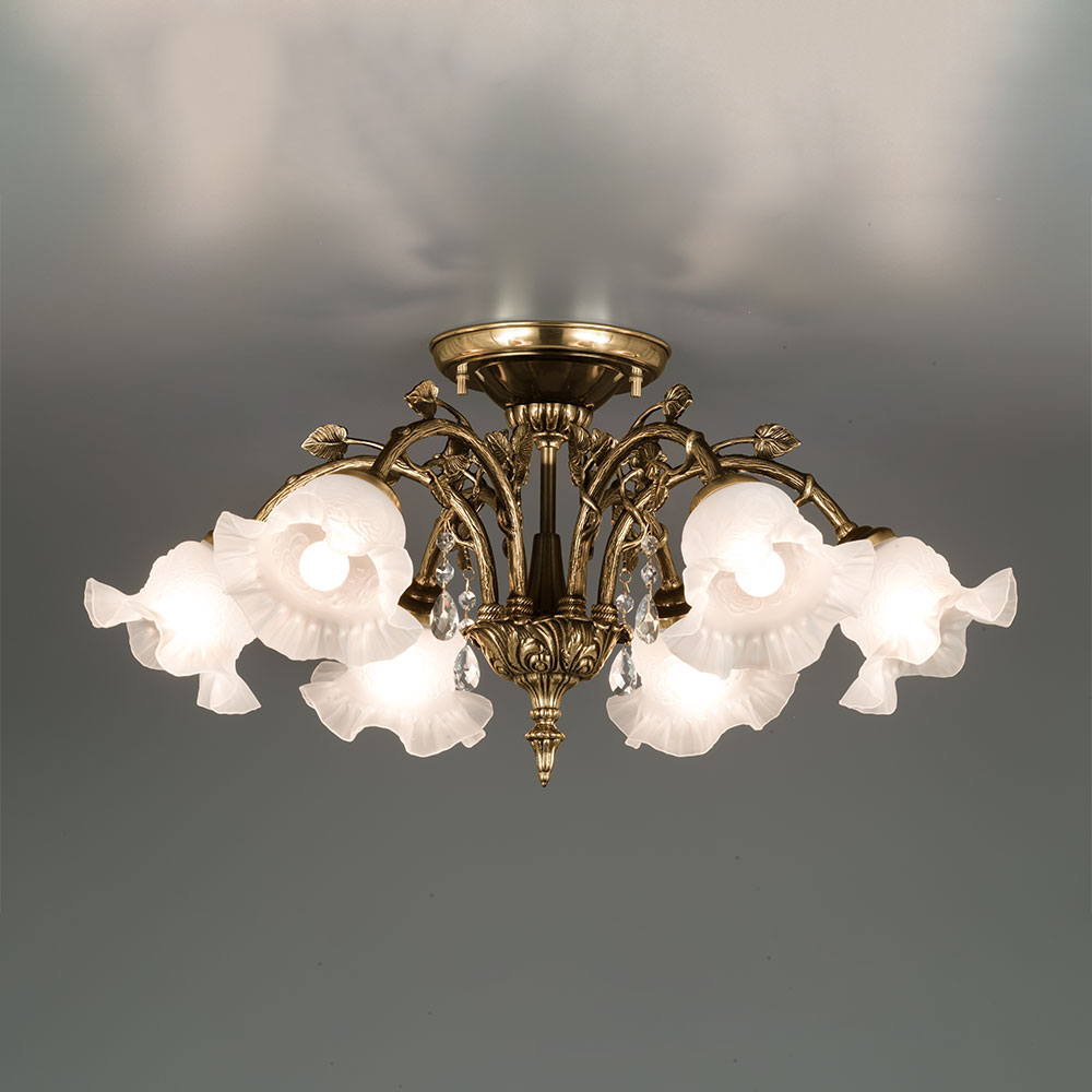 シャンデリア「BRA-3846/6」約8〜10畳用 ランプ別売 | 【公式】大塚