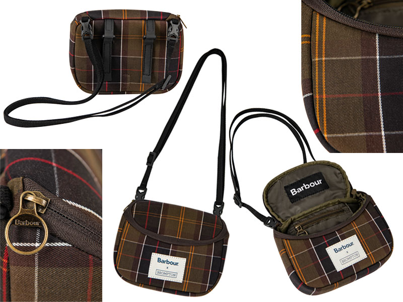 CYCLETECH-IKD : BROMPTON Barbour X Brompton Zip Pouch