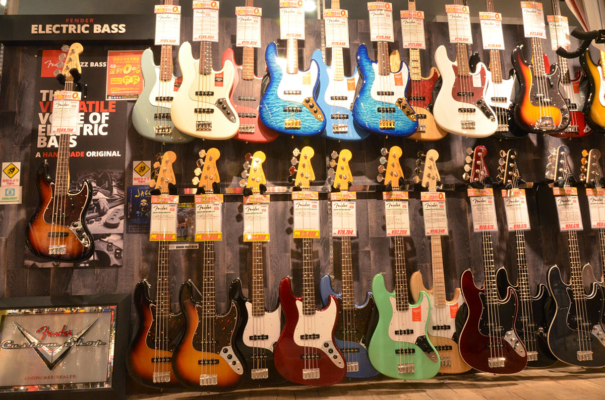 横浜店ベースフロアこんなベースあります。 | イシバシ楽器スタッフブログ