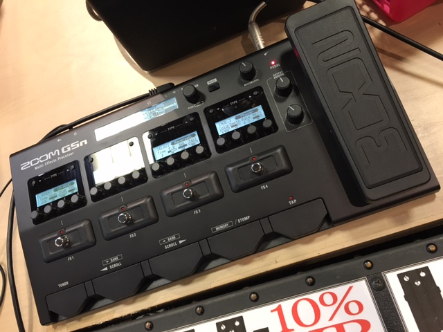 ZOOM G5N！！意外な新機能とは、、、？ | イシバシ楽器スタッフブログ