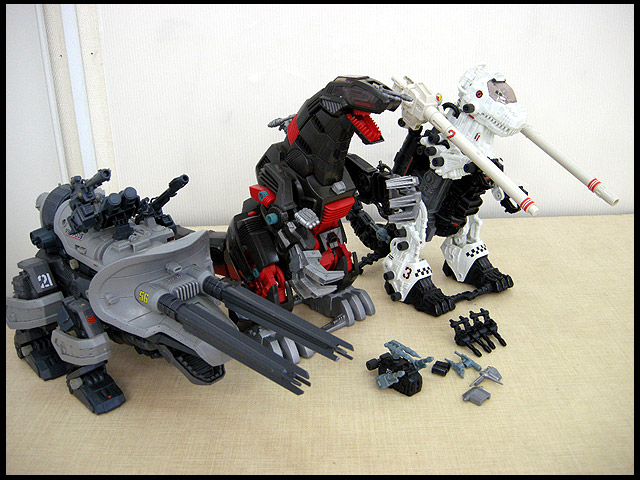 旧ゾイド初期型マッドサンダー デスザウラー ゴジュラス3体 | 中古品