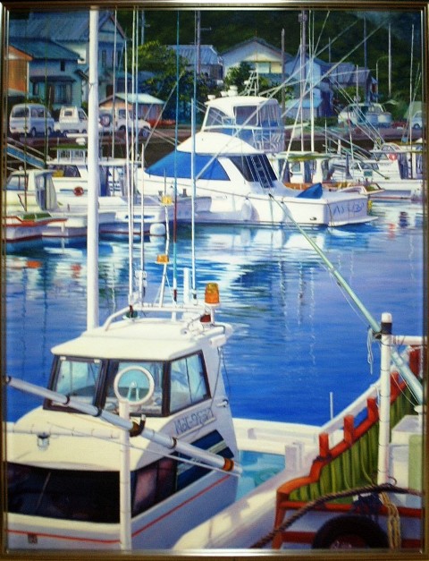 A水の 油絵 港シリーズのページ