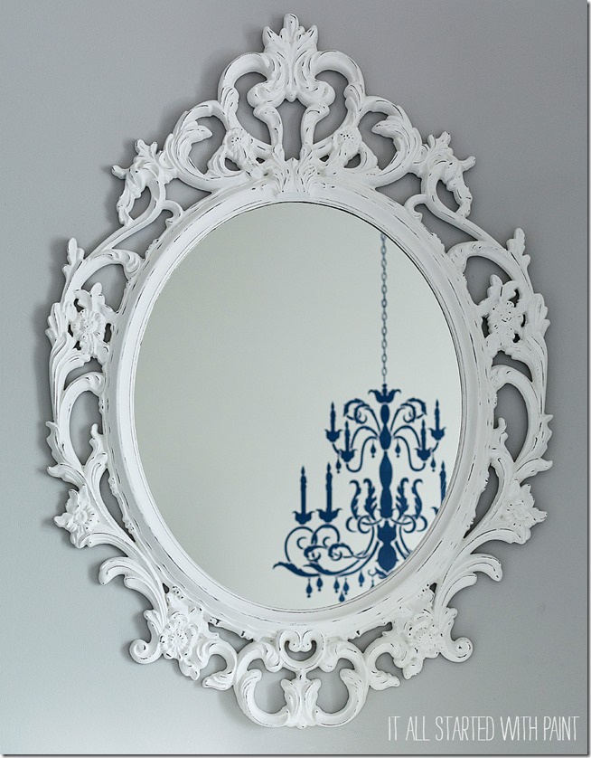 Ikea Mirror Makeover … And Teen Girl Groupies - It All Started
