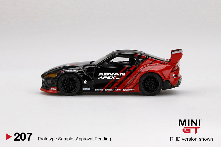 MINI GT #207 Pandem Toyota GR Supra V1.0 Advan SEMA 2019 – J Toys