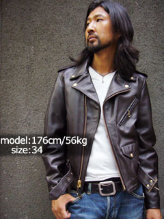 SCHOTT [ショット] 618 DOUBLE RIDERS (BROWN)-Jalana