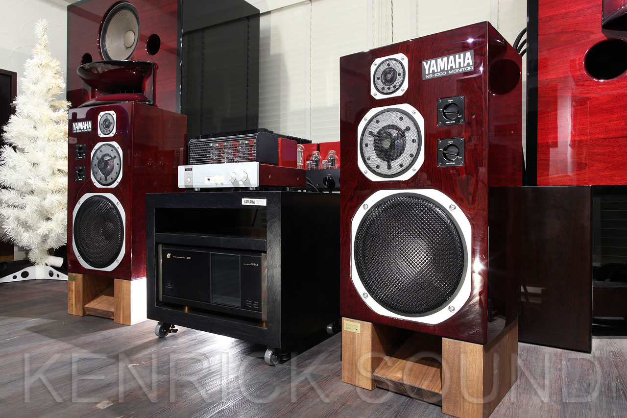 YAMAHA NS-1000M オーバーホール済 新品ローズウッドピアノ塗装