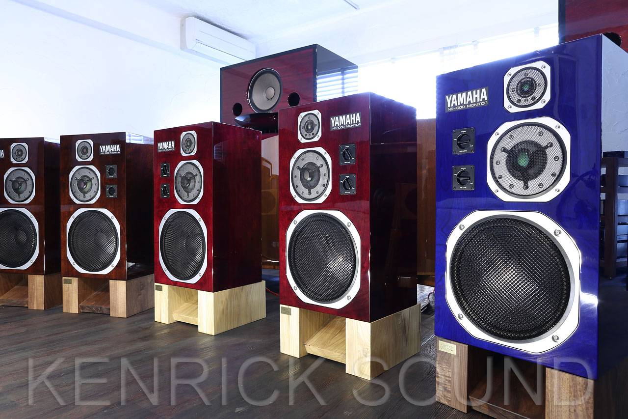 YAMAHA NS-1000M オーバーホール済 新品ローズウッドピアノ塗装