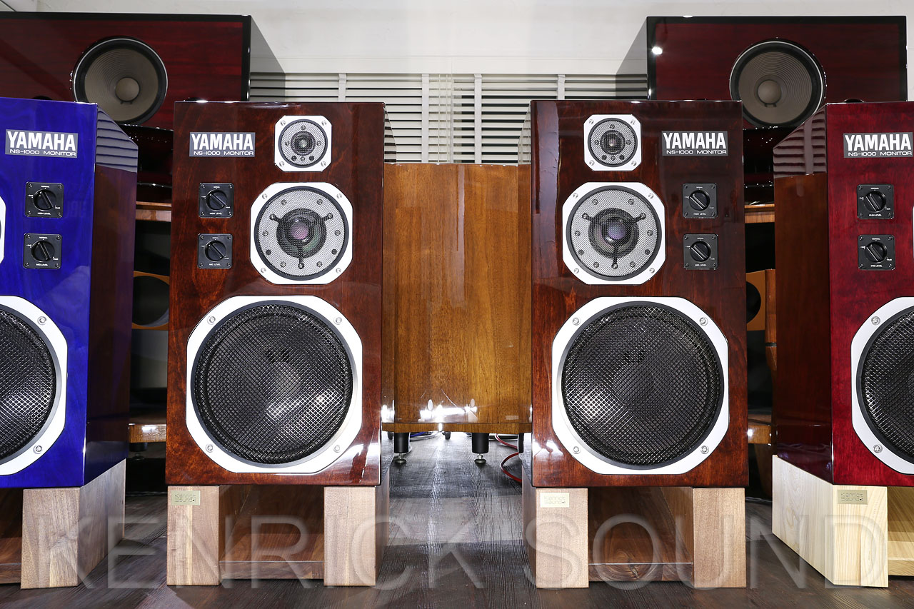 YAMAHA NS-1000M オーバーホール済 新品モカブラウン塗装 - ケンリック