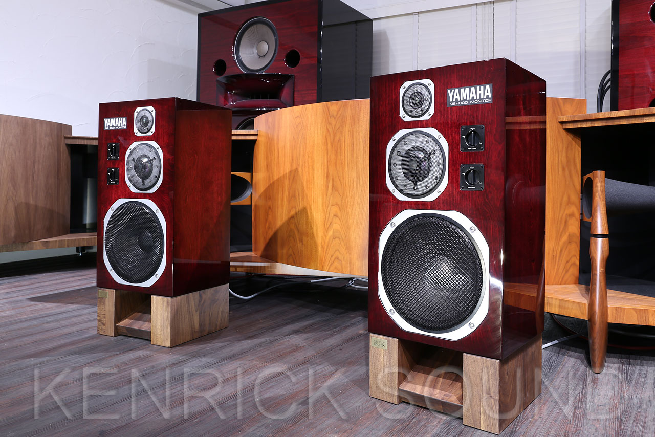 YAMAHA NS-1000M オーバーホール済 新品オックスブラッド塗装