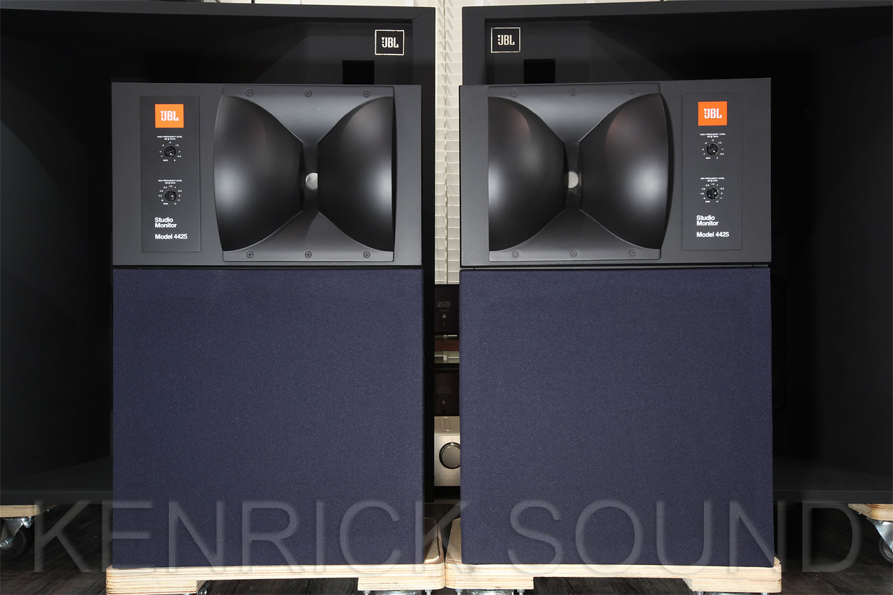 JBL 4425 セーム革エッジ仕様2wayバイラジアルスピーカー美品