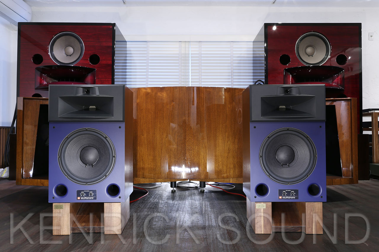 JBL 4428 ブックシェルフ3wayスタジオモニター ダークブラウン仕様