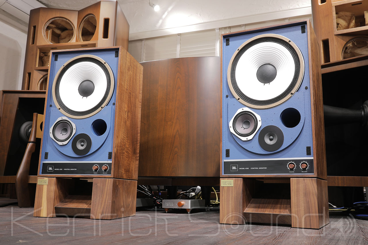 JBL 4310WX ブルーバッフル仕様 オールアルニコ リコーン バイワイヤー