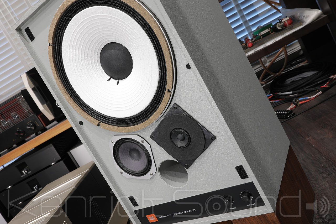 完璧バランスな音と再現性 JBL 4311A 新品リコーン バイワイヤー対応品