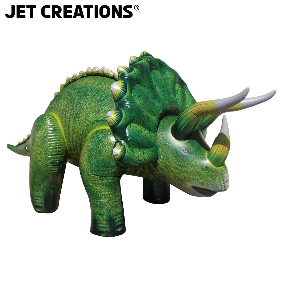 Jet Creations Inflatable XL Triceratops, 120 inch Long [DI-TRI10