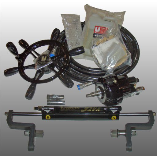 ユニカス 油圧操舵装置MHS-32VX‐P ・手動油圧ハンドル【送料無料】or