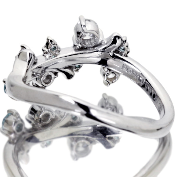 jewel planet 公式サイト / PT900 0.08ct ブラジル産パライバ