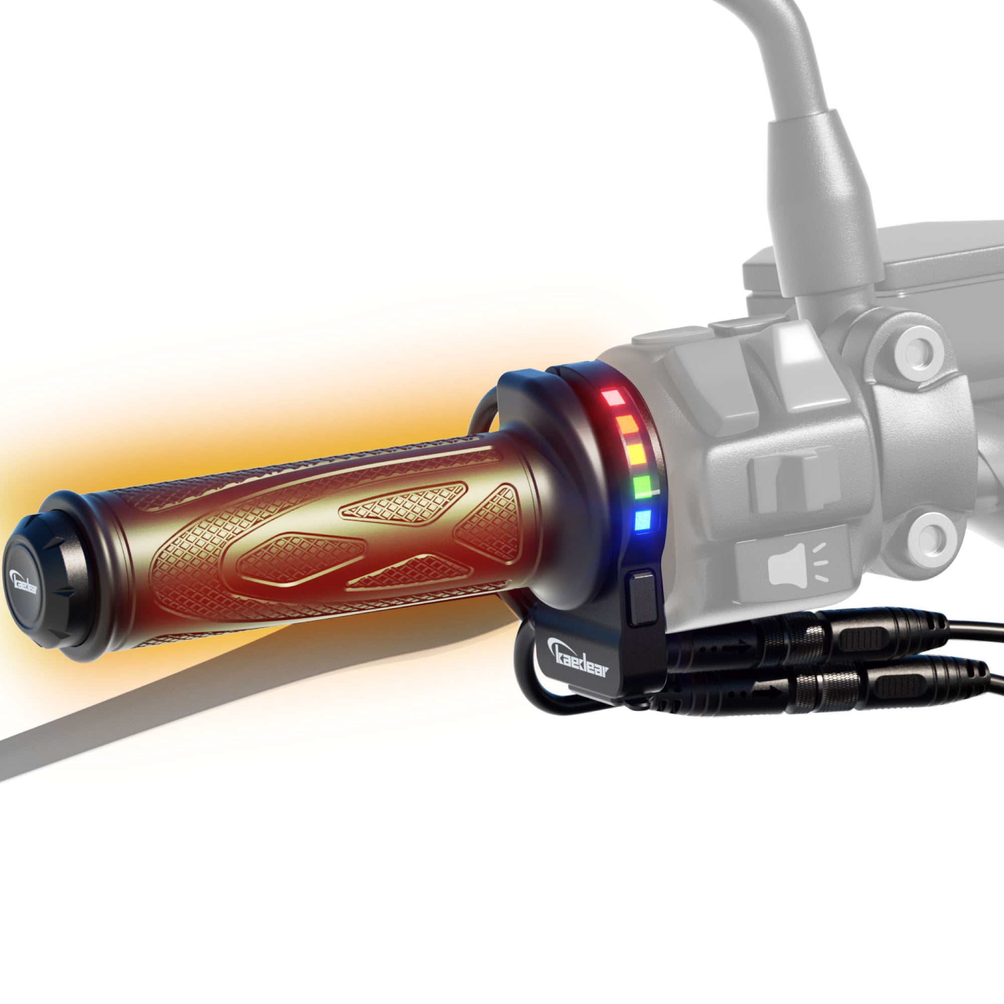 高出力45W対応！2WAYグリップヒーター（コアキシャルタイプ）｜取付