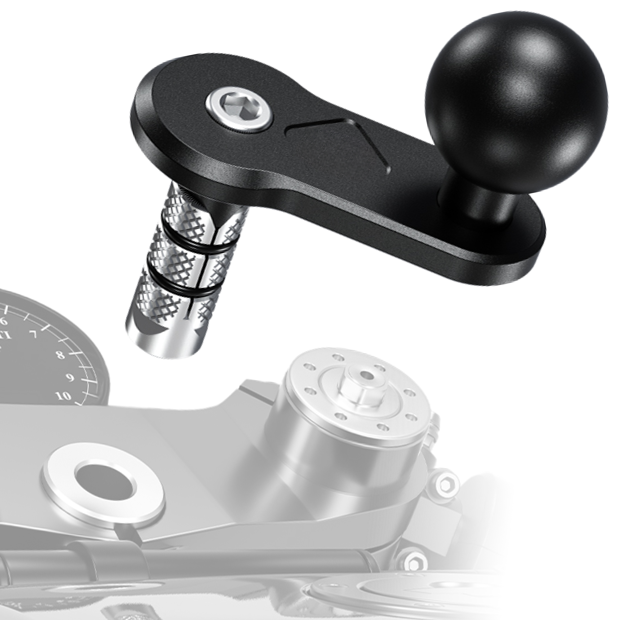 カエディア ステムホールマウント｜1インチボール対応・オフセット設計