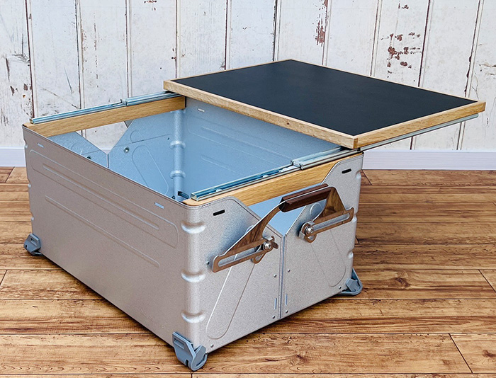 シェルフコンテナスライド式天板 50タイプ - 川崎クラフト株式会社