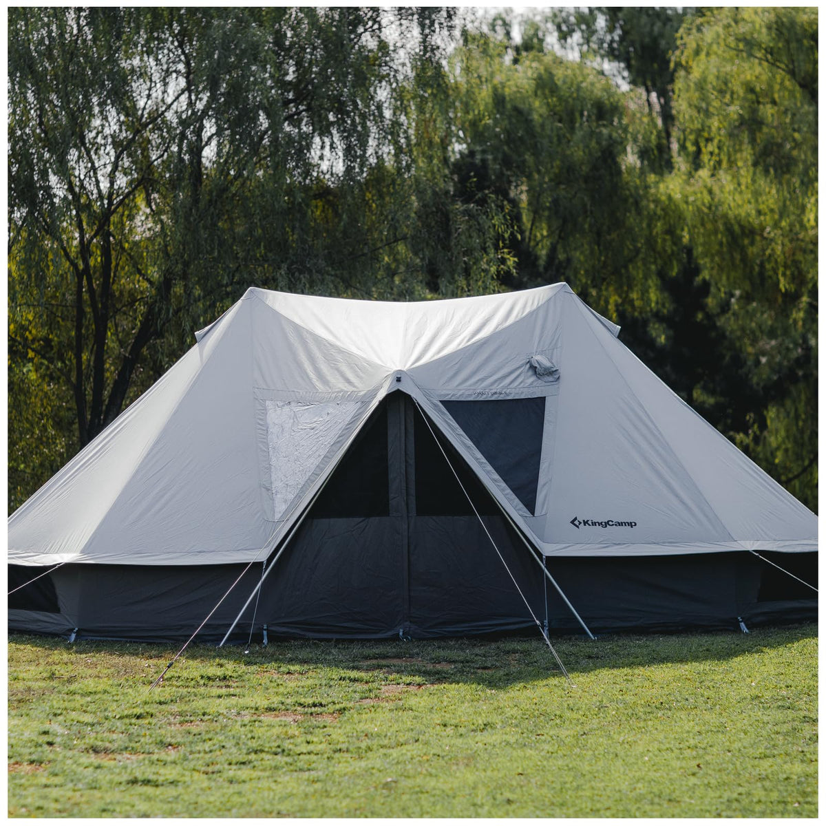 KingCamp ベルテント4m/5m大型T/C生地グランピングテント 改良版新登場