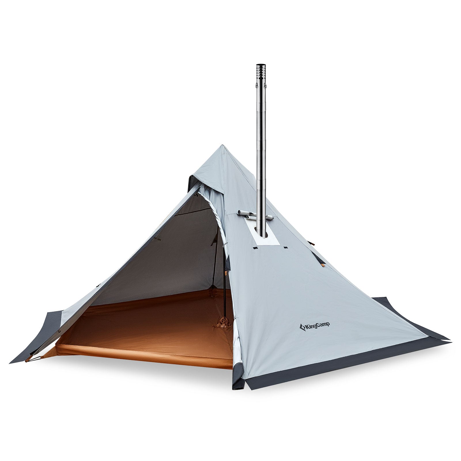 KingCamp ANIZO 320 4-Season Tipi Tent with Stove Jack – KingCamp