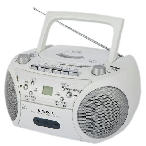 WINTECH CDラジカセ CDR-L72