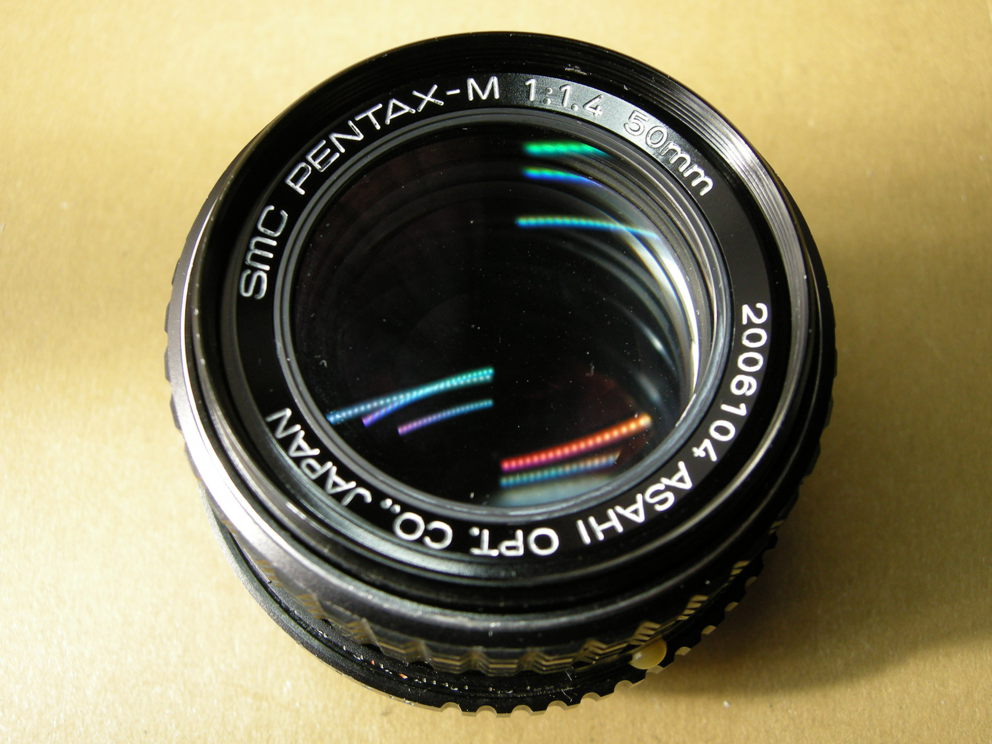 撮影機材 PENTAX SMC PENTAX-M 50mm F1.4 【錦鯉飼育サイト コイパーク