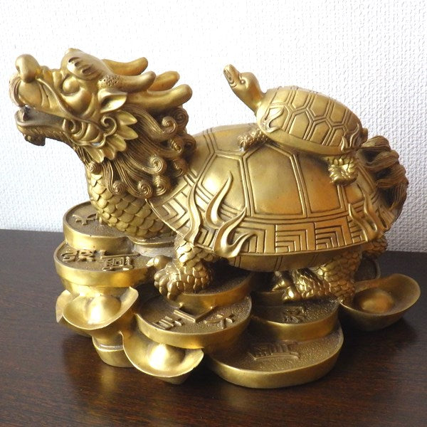 銅製 龍亀 ロングイ (特大) – 株式会社廣友オンラインショップ