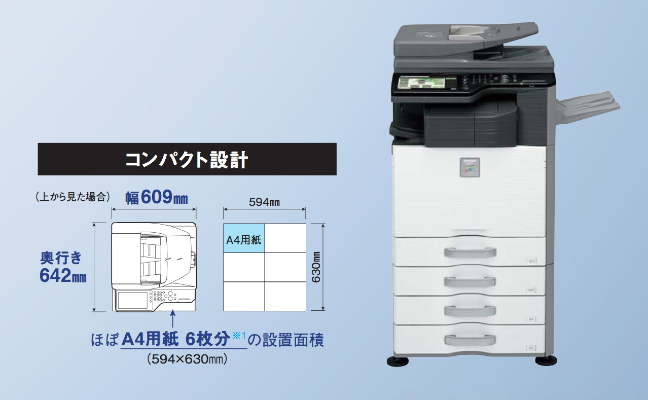 SHARP（シャープ）コピー機・複合機MX-2517FNの格安リース｜ネット
