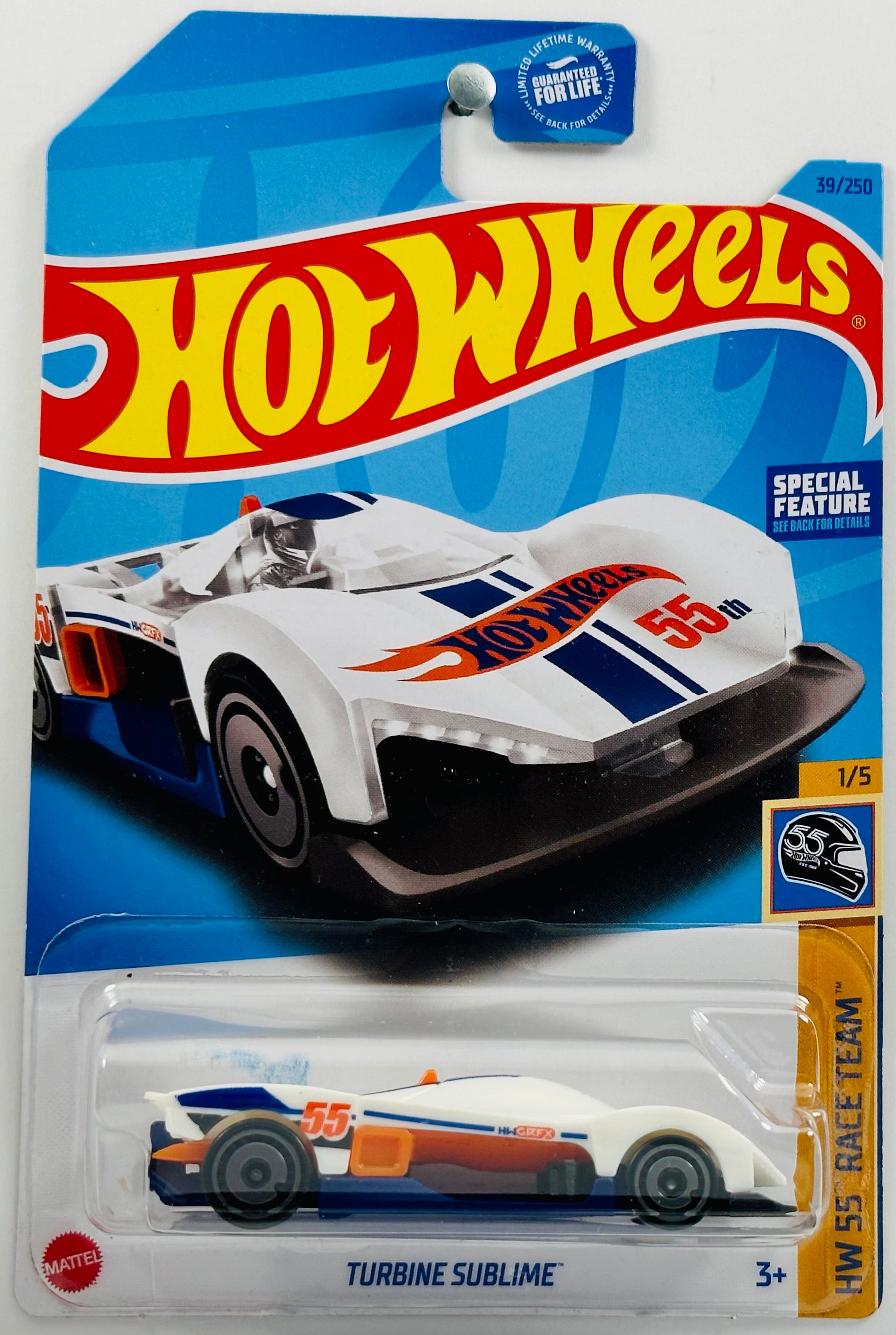 Hot Wheels 2023 - Collector # 039/250 - HW 55th Race Team 01/05