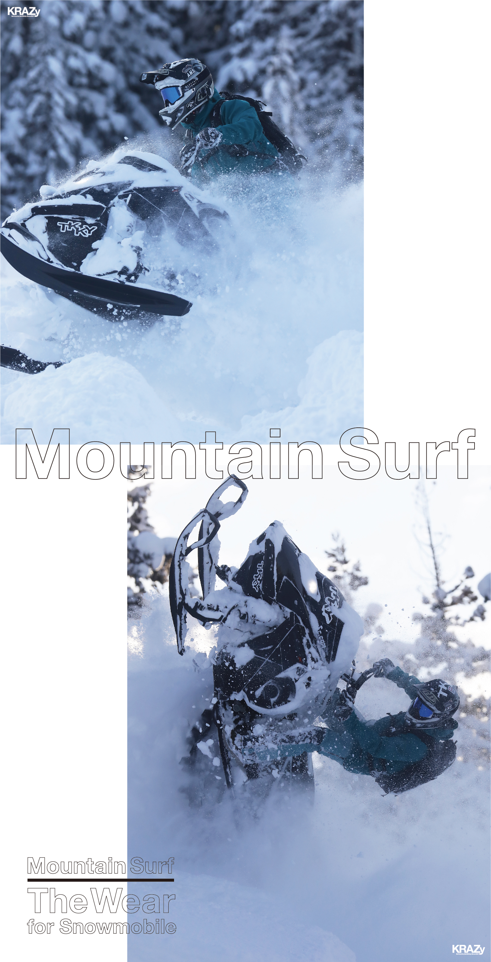 Mountain Surf スノーモービル専用ウェア - KRAZy Web Magazine／Contents