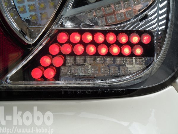 シビックEP3アクリルテールランプ2 ｜【エルコボ】ヘッドライト