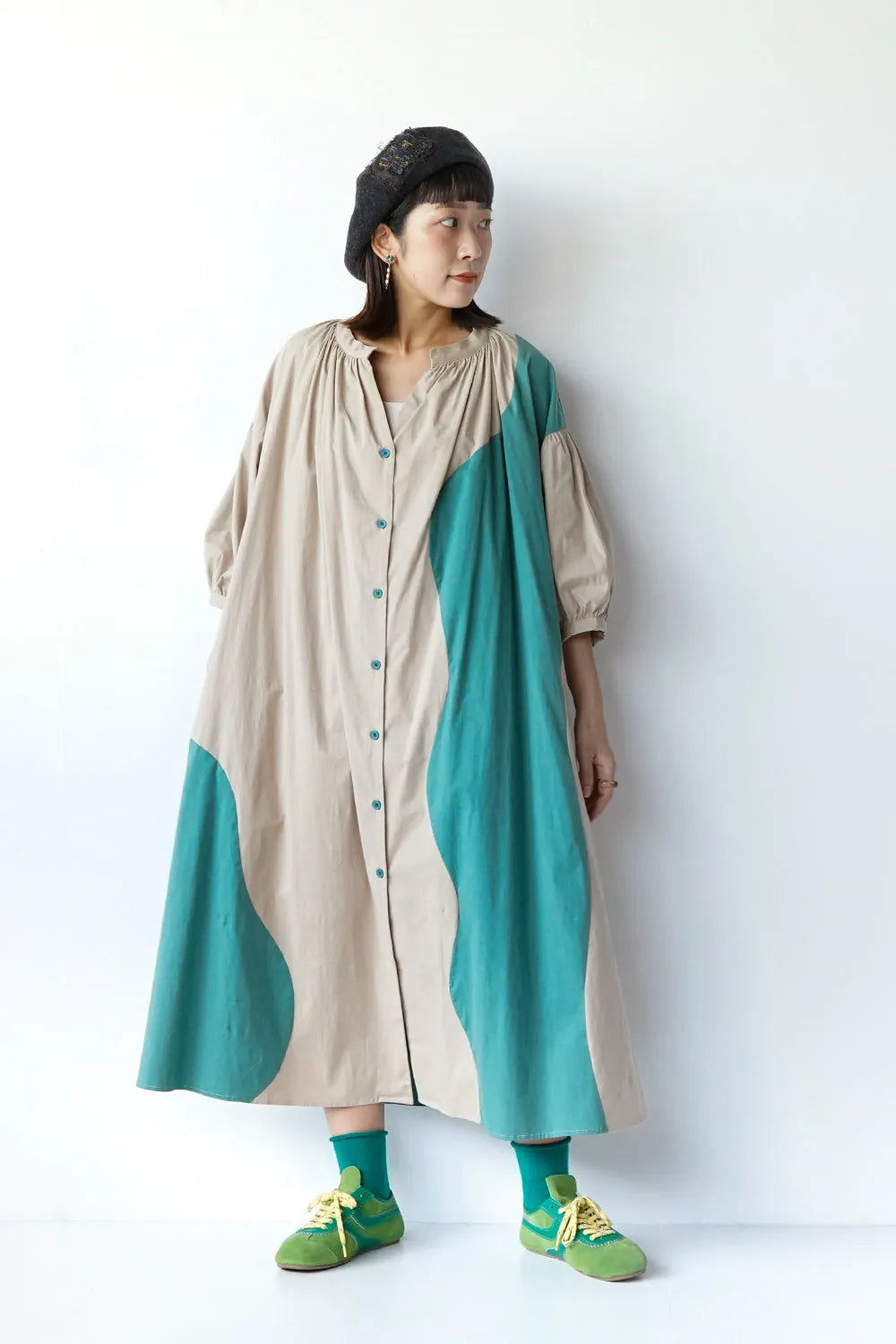 LILA n' citta】配色ワンピース – LILA & CITTA ONLINE SHOP