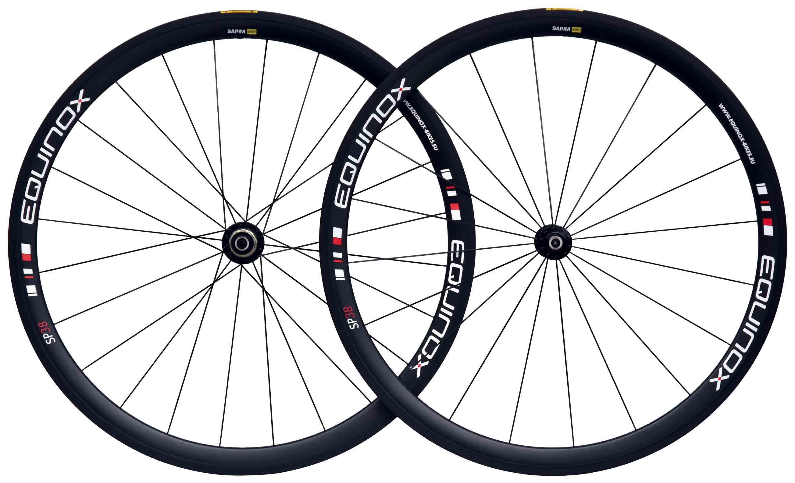 Tuned by LIGHT CYCLE !! - EQUINOX SP38C カーボンクリンチャーホイール